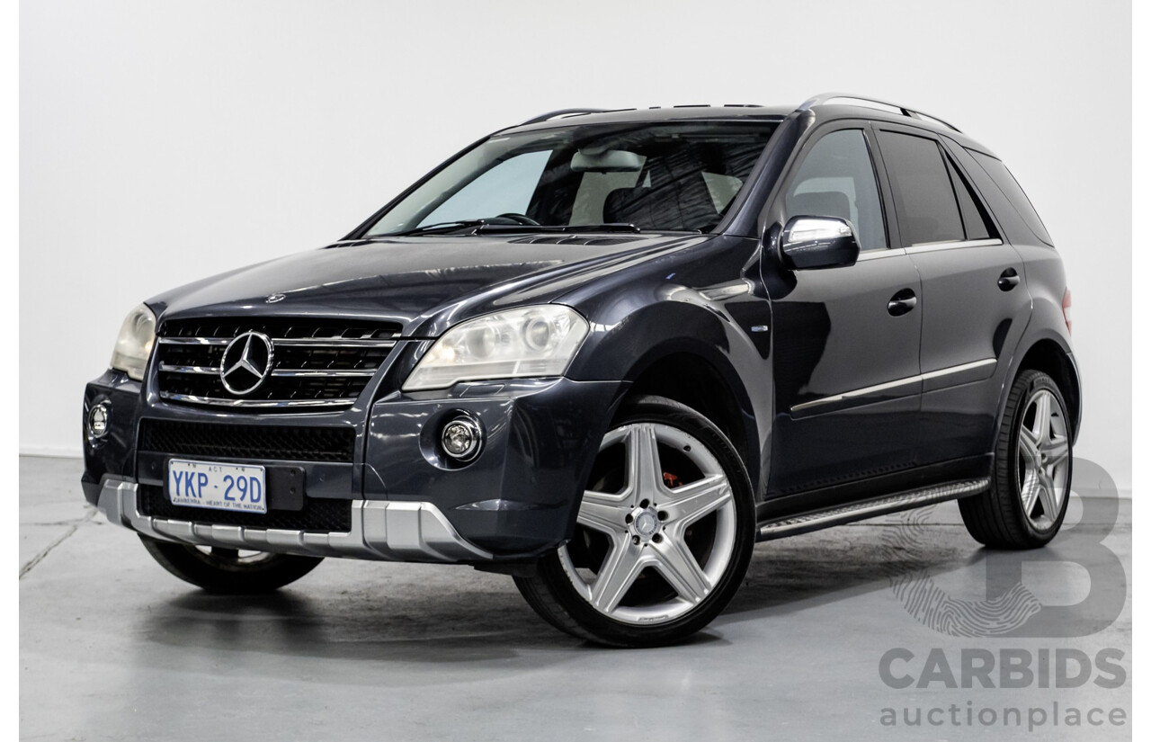 5/2010 Mercedes-Benz ML 300 CDI AMG Pack (4x4) W164 09 UPGRADE 4d Wagon Steel Gray Metallic Turbo Diesel V6 3.0L