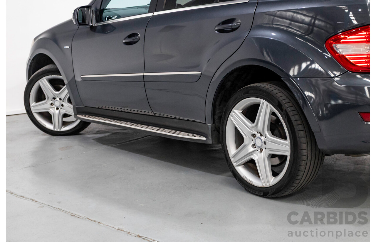 5/2010 Mercedes-Benz ML 300 CDI AMG Pack (4x4) W164 09 UPGRADE 4d Wagon Steel Gray Metallic Turbo Diesel V6 3.0L