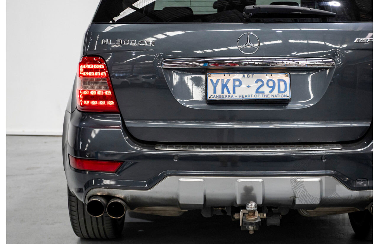 5/2010 Mercedes-Benz ML 300 CDI AMG Pack (4x4) W164 09 UPGRADE 4d Wagon Steel Gray Metallic Turbo Diesel V6 3.0L