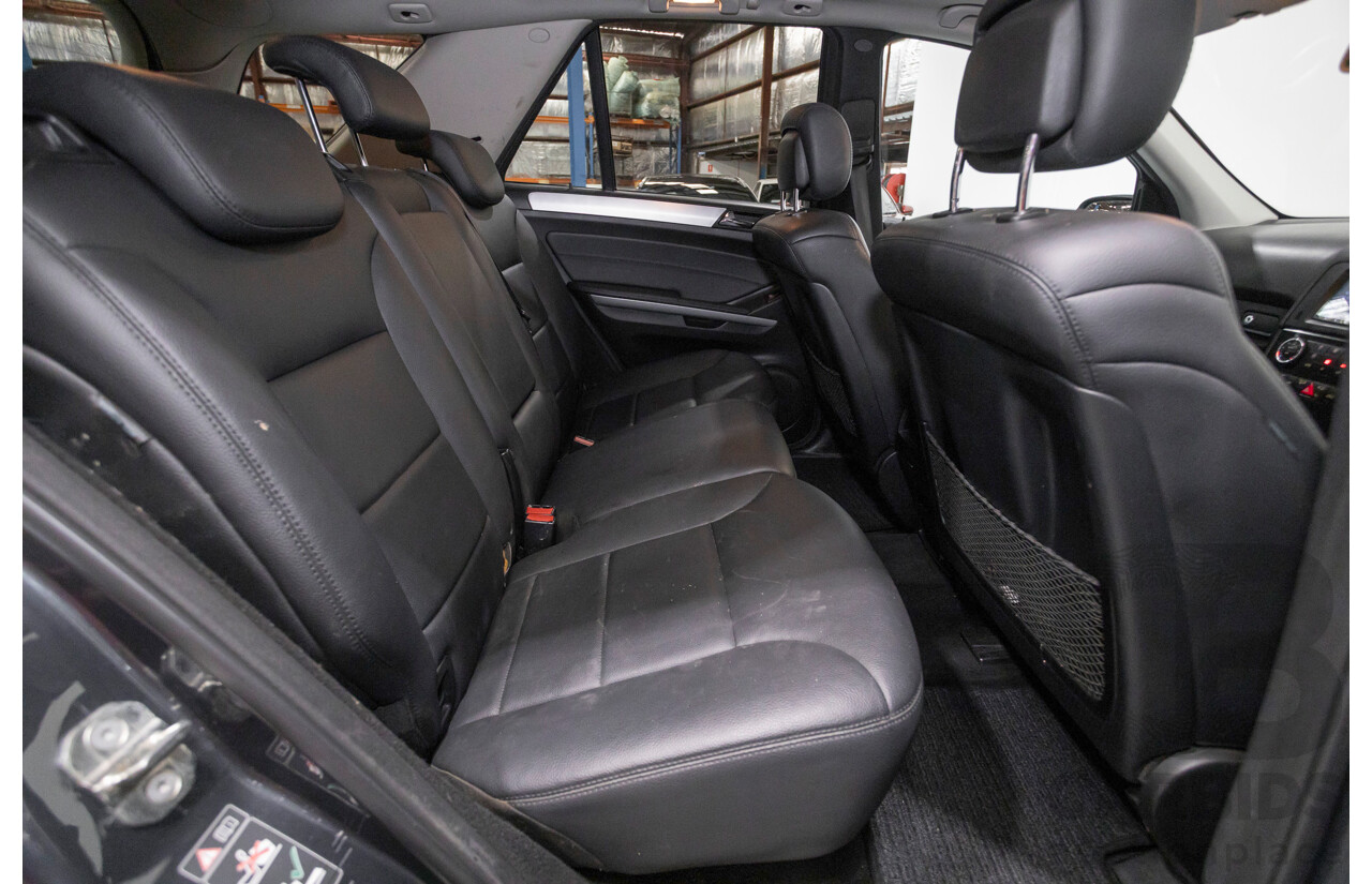 5/2010 Mercedes-Benz ML 300 CDI AMG Pack (4x4) W164 09 UPGRADE 4d Wagon Steel Gray Metallic Turbo Diesel V6 3.0L