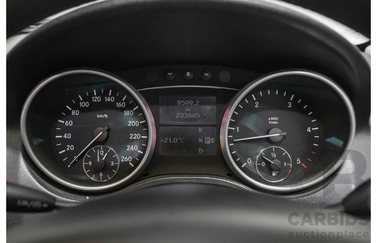 5/2010 Mercedes-Benz ML 300 CDI AMG Pack (4x4) W164 09 UPGRADE 4d Wagon Steel Gray Metallic Turbo Diesel V6 3.0L