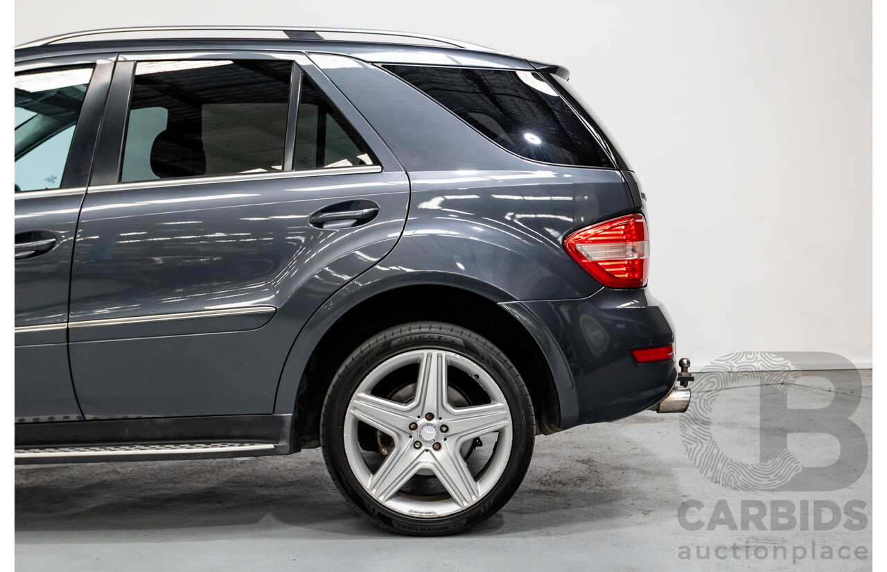 5/2010 Mercedes-Benz ML 300 CDI AMG Pack (4x4) W164 09 UPGRADE 4d Wagon Steel Gray Metallic Turbo Diesel V6 3.0L