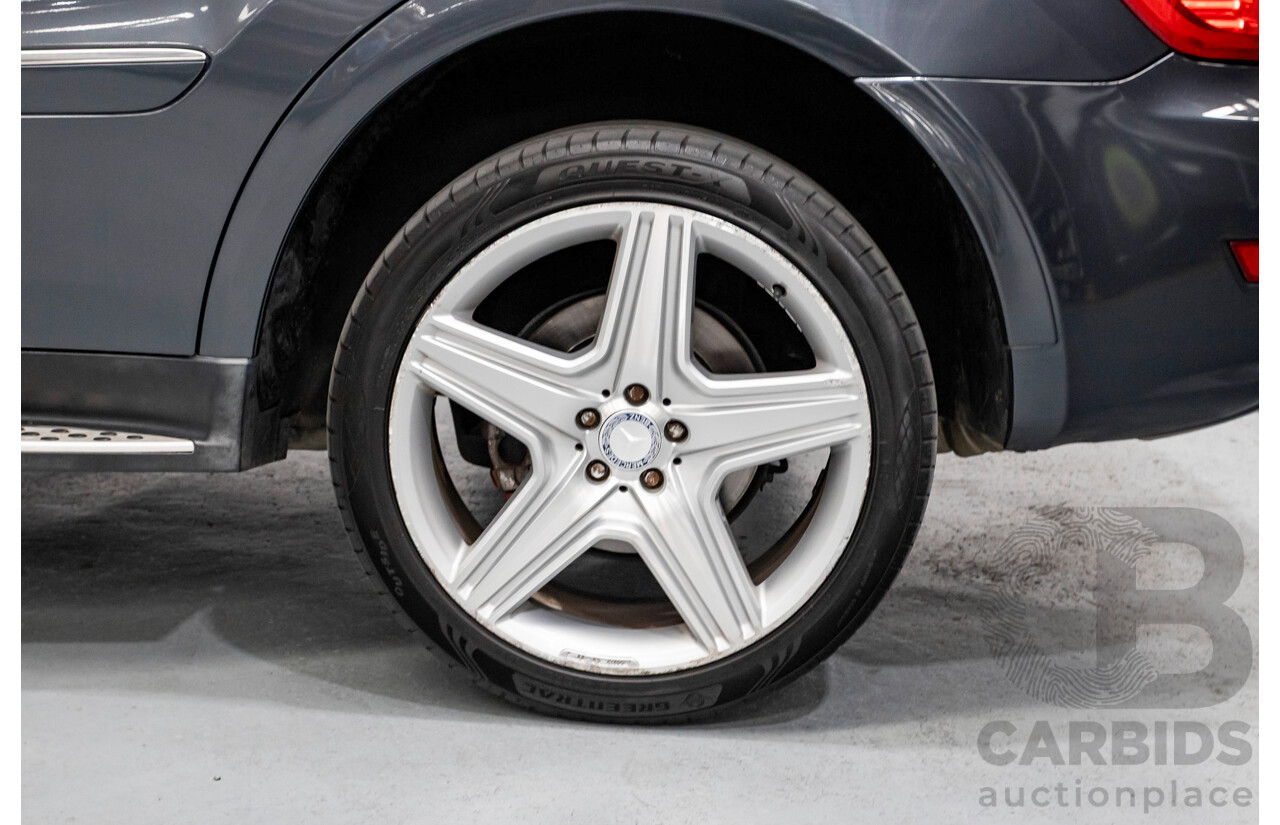 5/2010 Mercedes-Benz ML 300 CDI AMG Pack (4x4) W164 09 UPGRADE 4d Wagon Steel Gray Metallic Turbo Diesel V6 3.0L