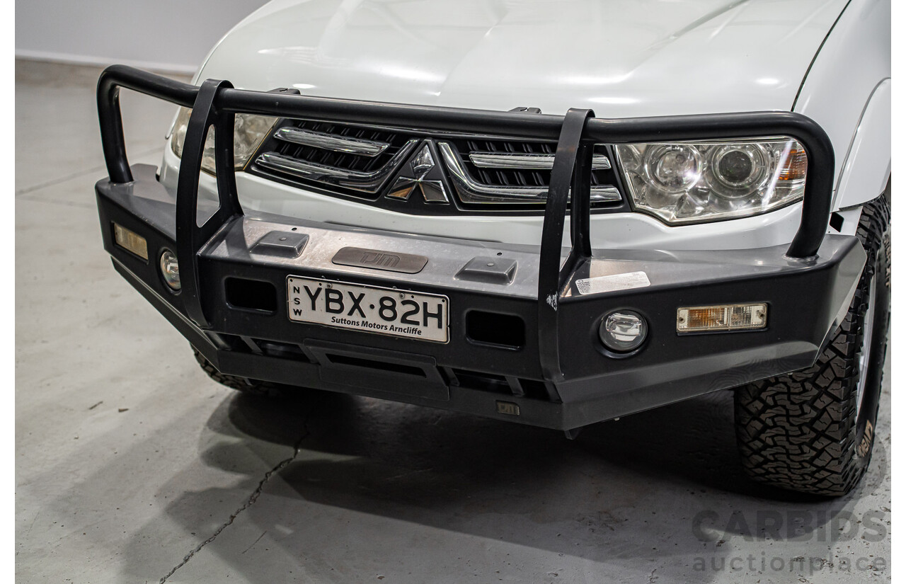 08/2014 Mitsubishi Challenger (4x4) PC MY14 4d Wagon White 2.5L