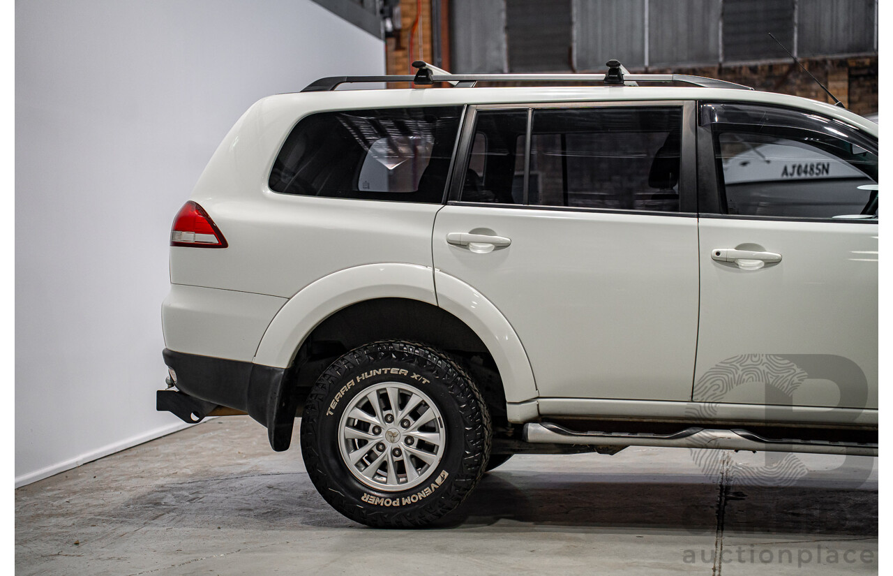 08/2014 Mitsubishi Challenger (4x4) PC MY14 4d Wagon White 2.5L