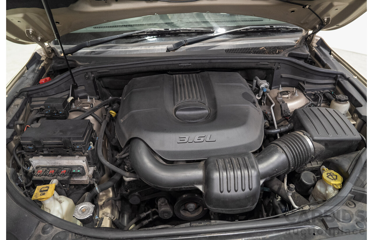 08/2011 Jeep Grand Cherokee LIMITED (4x4) WK 4d Wagon Turbo Diesel Gold 3.0L