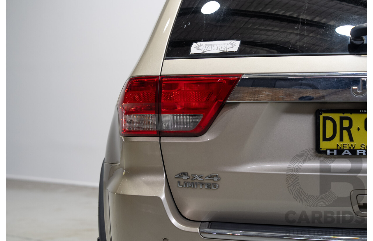 08/2011 Jeep Grand Cherokee LIMITED (4x4) WK 4d Wagon Turbo Diesel Gold 3.0L