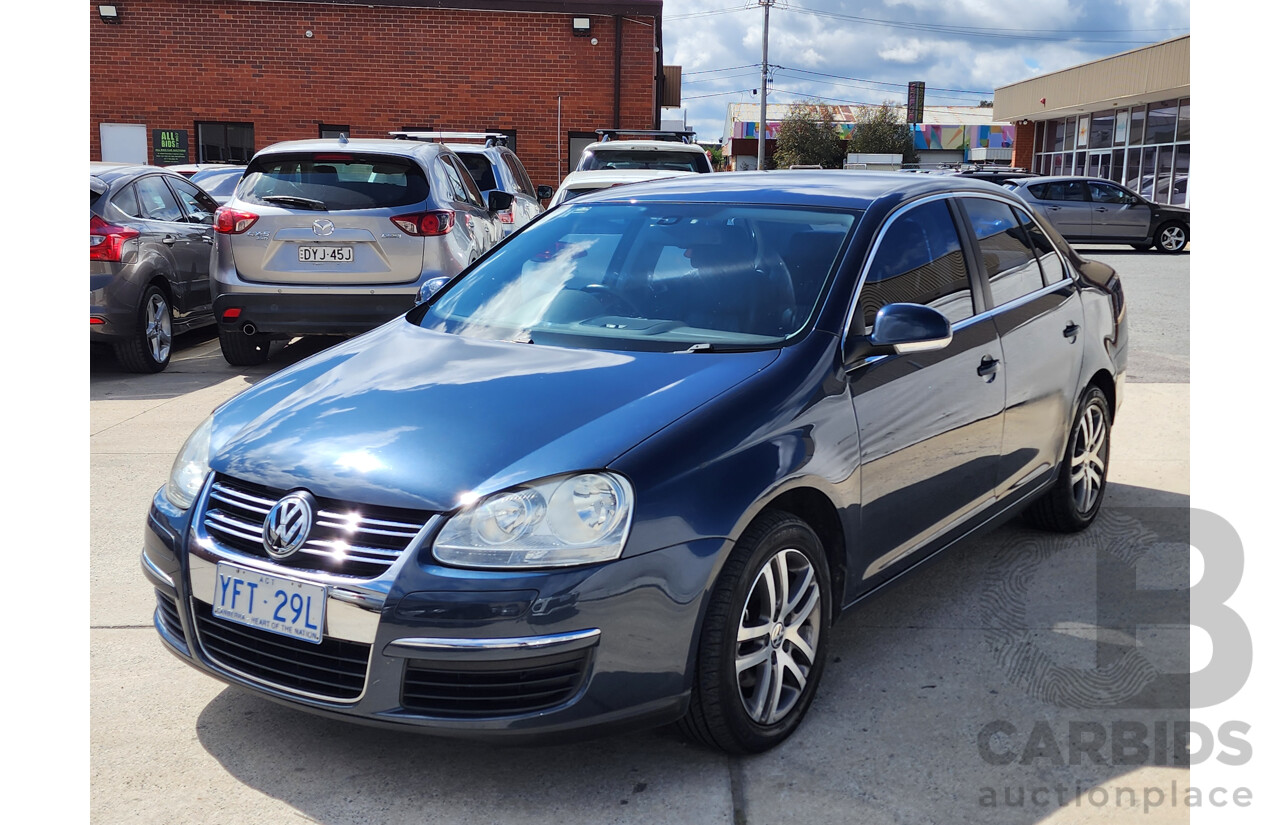 04/2009 Volkswagen Jetta 2.0 TDI 1KM MY08 UPGRADE 4d Sedan Blue 2.0L