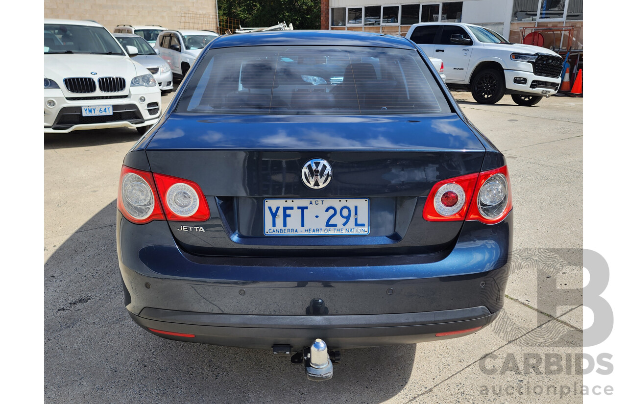 04/2009 Volkswagen Jetta 2.0 TDI 1KM MY08 UPGRADE 4d Sedan Blue 2.0L