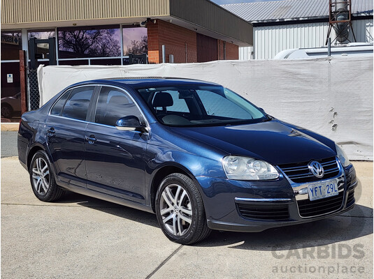 04/2009 Volkswagen Jetta 2.0 TDI 1KM MY08 UPGRADE 4d Sedan Blue 2.0L