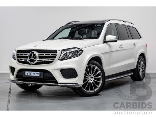 7/2016 Mercedes-Benz GLS 500 4MATIC AMG Pack (AWD) X166 4d Wagon Diamond White Metallic Twin Turbo V8 4.7L - 7 Seater