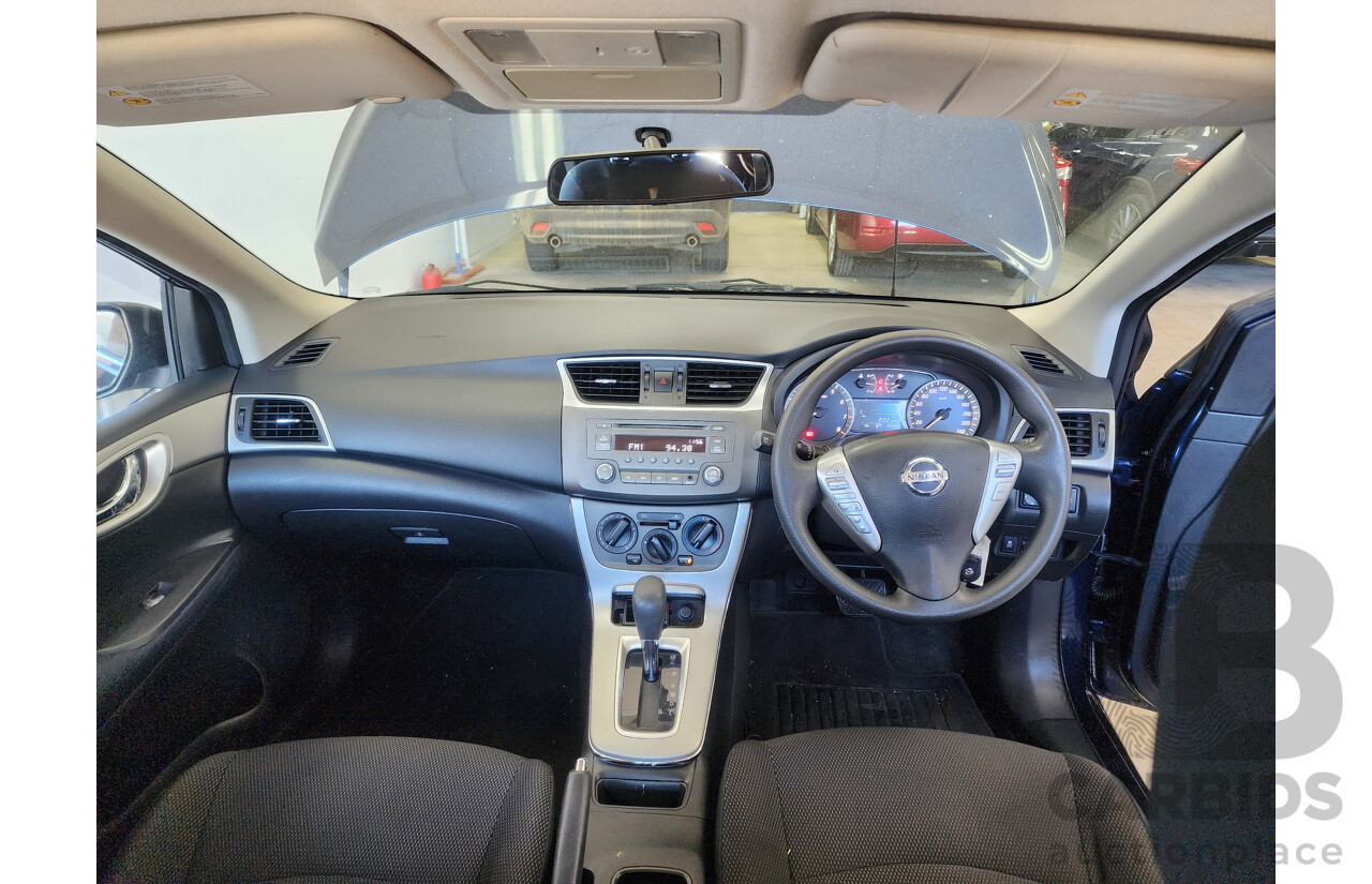 01/2015 Nissan Pulsar ST C12 SERIES 2 5d Hatchback Blue 1.8L