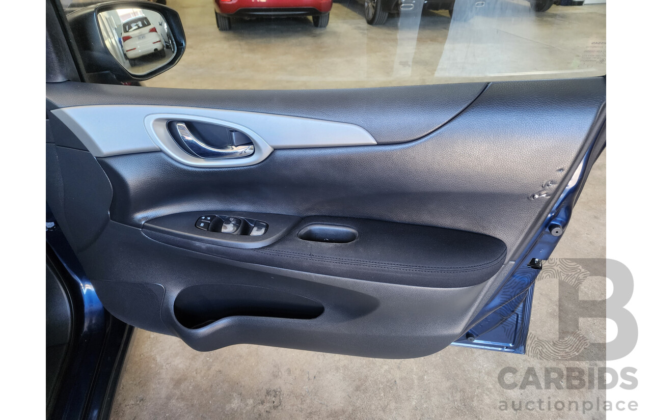 01/2015 Nissan Pulsar ST C12 SERIES 2 5d Hatchback Blue 1.8L