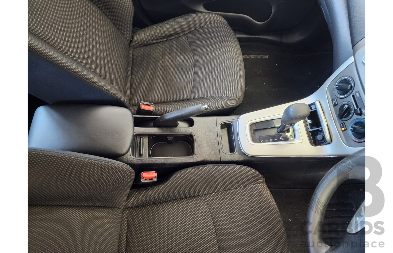 01/2015 Nissan Pulsar ST C12 SERIES 2 5d Hatchback Blue 1.8L