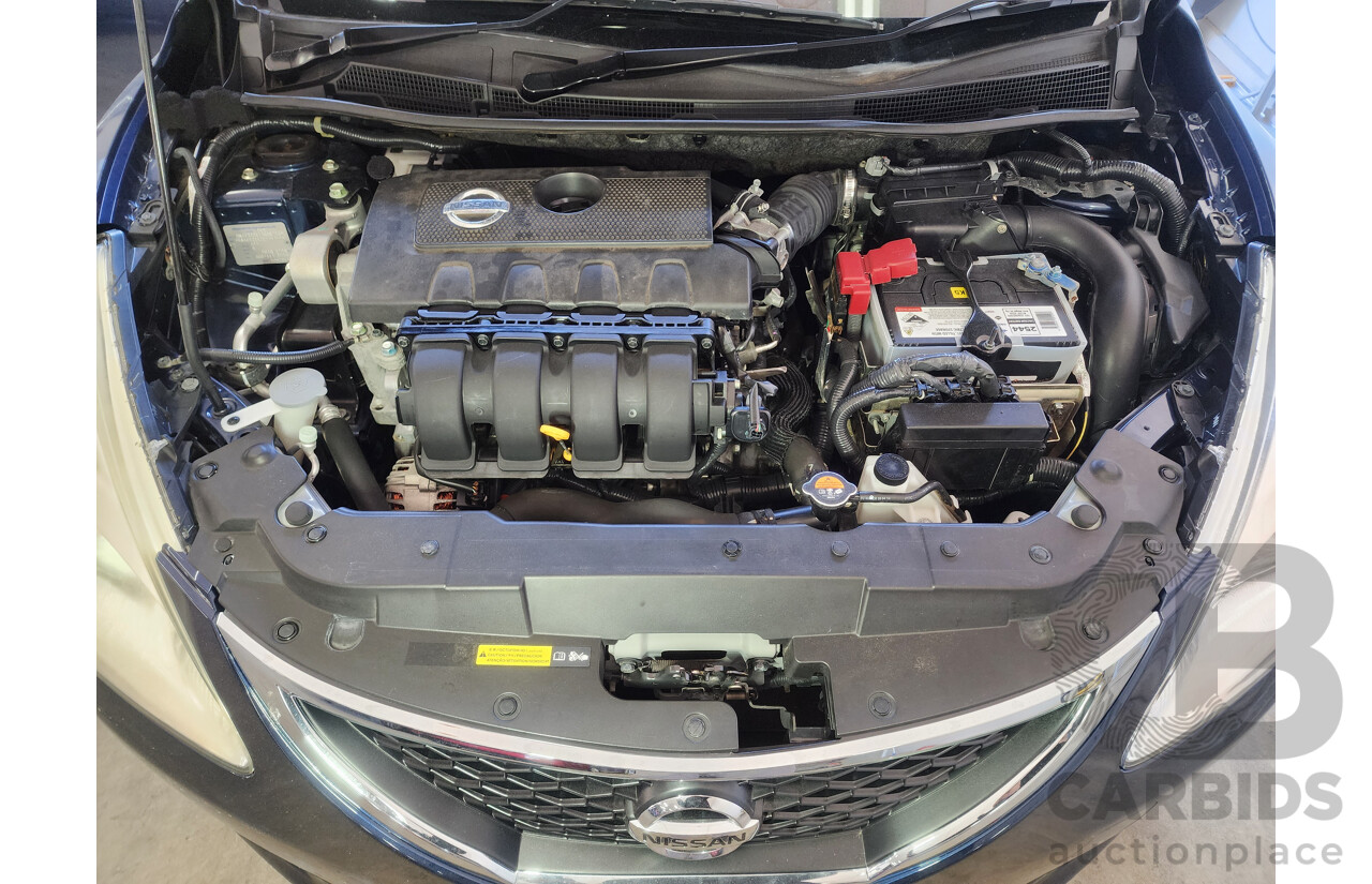01/2015 Nissan Pulsar ST C12 SERIES 2 5d Hatchback Blue 1.8L