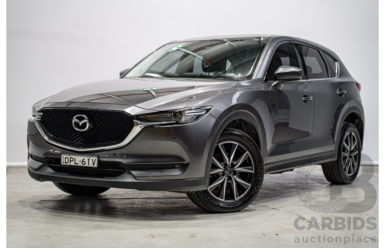 06/2017 Mazda Cx-5 GT (4x4) MY17.5 KF Series 2 4d Wagon Grey Turbo Diesel 2.2L
