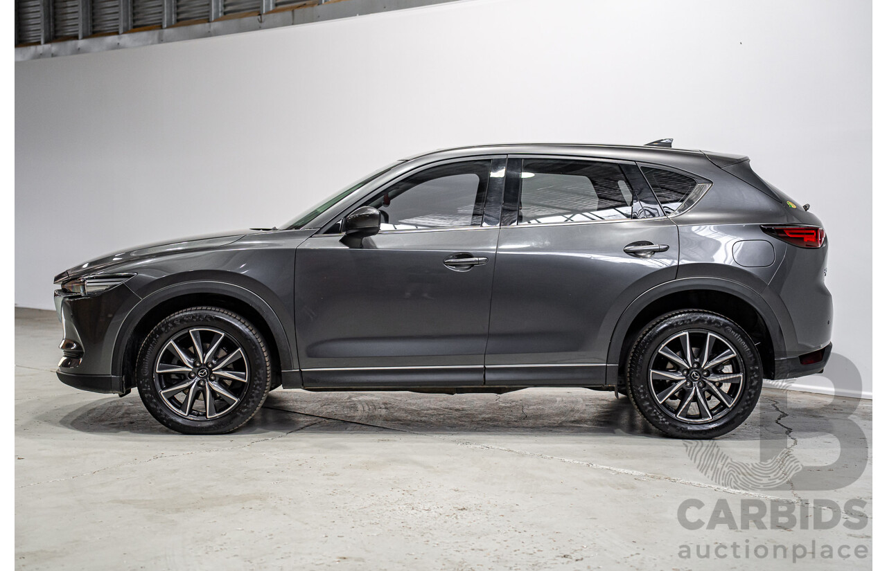 06/2017 Mazda Cx-5 GT (4x4) MY17.5 KF Series 2 4d Wagon Grey Turbo Diesel 2.2L