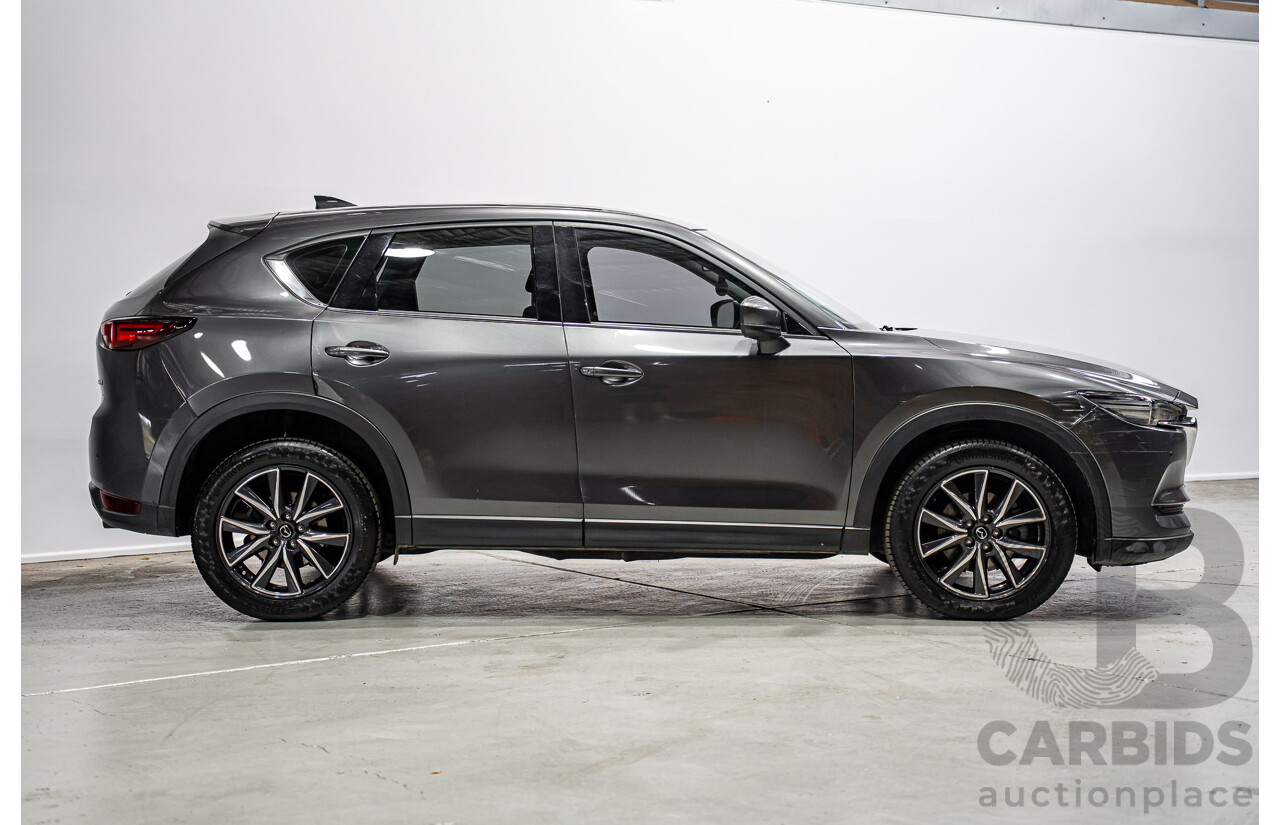 06/2017 Mazda Cx-5 GT (4x4) MY17.5 KF Series 2 4d Wagon Grey Turbo Diesel 2.2L
