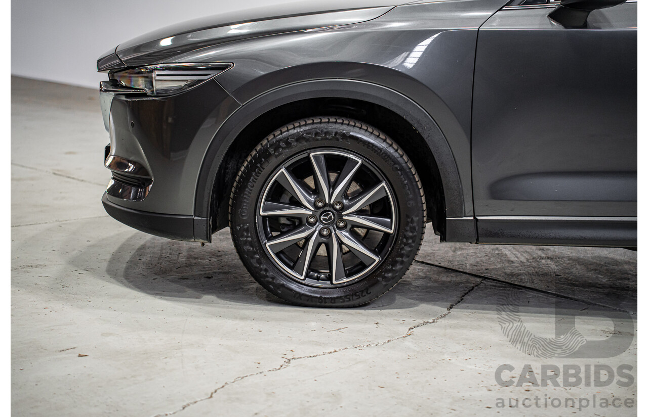06/2017 Mazda Cx-5 GT (4x4) MY17.5 KF Series 2 4d Wagon Grey Turbo Diesel 2.2L