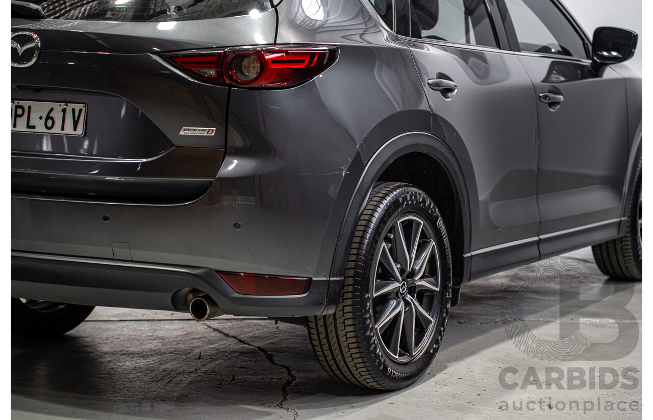 06/2017 Mazda Cx-5 GT (4x4) MY17.5 KF Series 2 4d Wagon Grey Turbo Diesel 2.2L