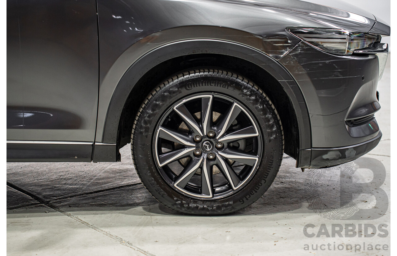 06/2017 Mazda Cx-5 GT (4x4) MY17.5 KF Series 2 4d Wagon Grey Turbo Diesel 2.2L