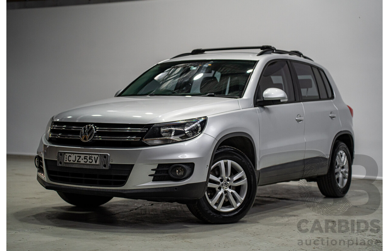 03/2012 Volkswagen Tiguan 132 TSI (4x4) 5NC MY12 4d Wagon Silver Turbo 2.0L