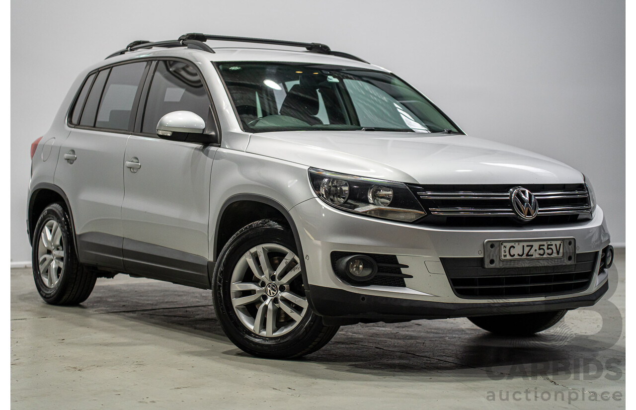 03/2012 Volkswagen Tiguan 132 TSI (4x4) 5NC MY12 4d Wagon Silver Turbo 2.0L