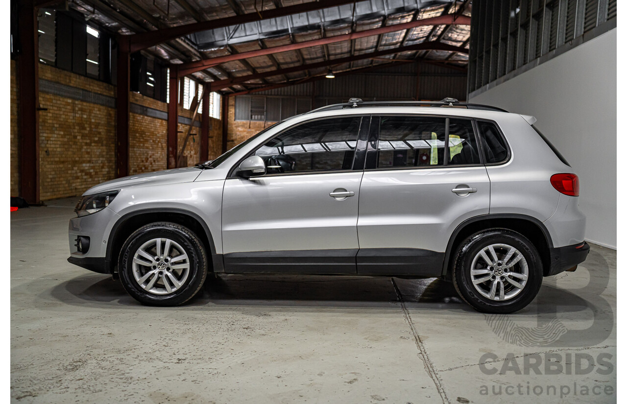 03/2012 Volkswagen Tiguan 132 TSI (4x4) 5NC MY12 4d Wagon Silver Turbo 2.0L