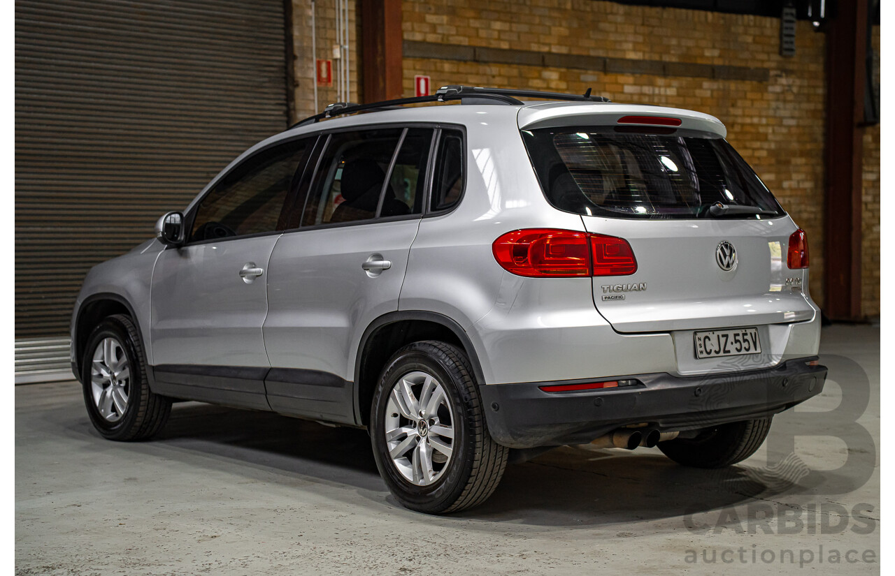 03/2012 Volkswagen Tiguan 132 TSI (4x4) 5NC MY12 4d Wagon Silver Turbo 2.0L