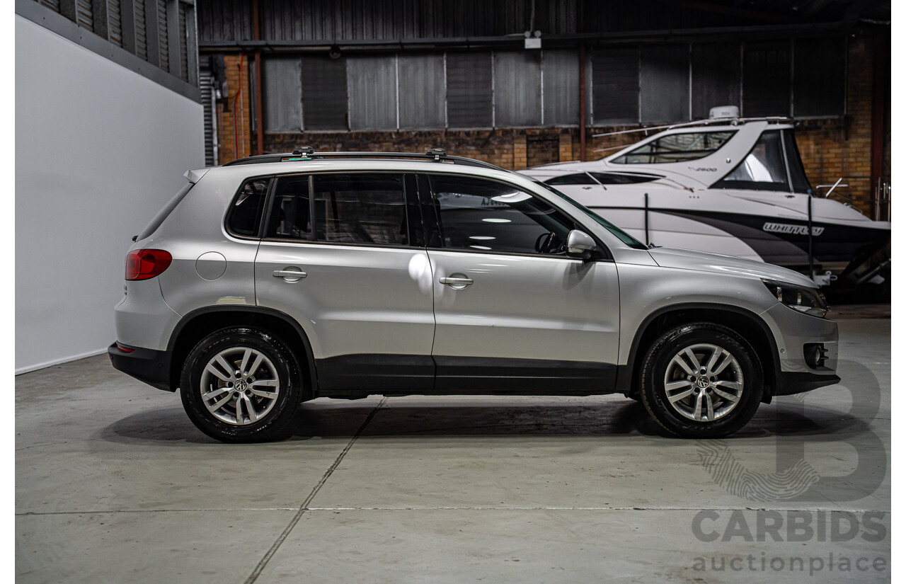 03/2012 Volkswagen Tiguan 132 TSI (4x4) 5NC MY12 4d Wagon Silver Turbo 2.0L