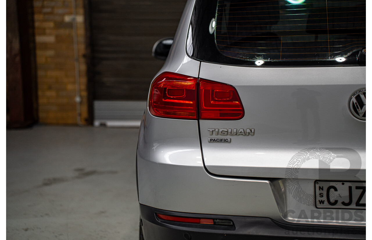 03/2012 Volkswagen Tiguan 132 TSI (4x4) 5NC MY12 4d Wagon Silver Turbo 2.0L