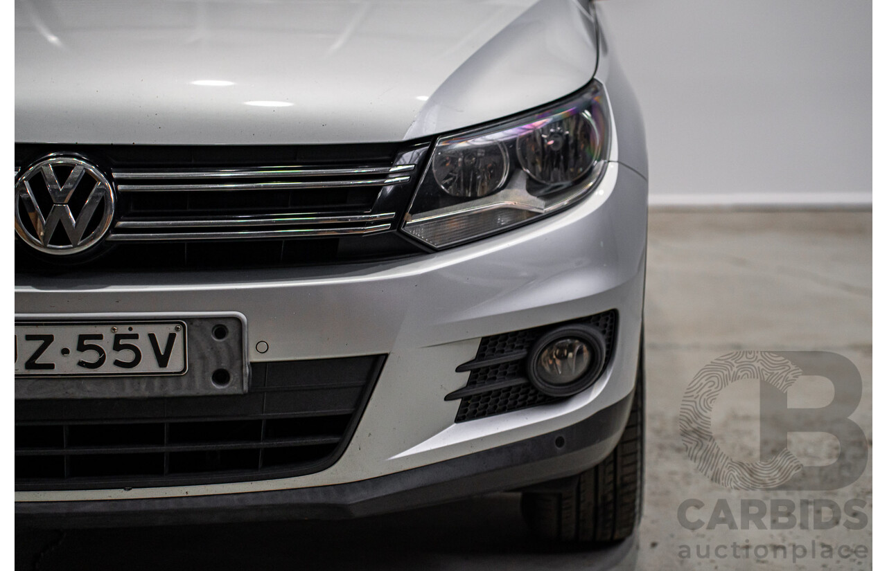 03/2012 Volkswagen Tiguan 132 TSI (4x4) 5NC MY12 4d Wagon Silver Turbo 2.0L