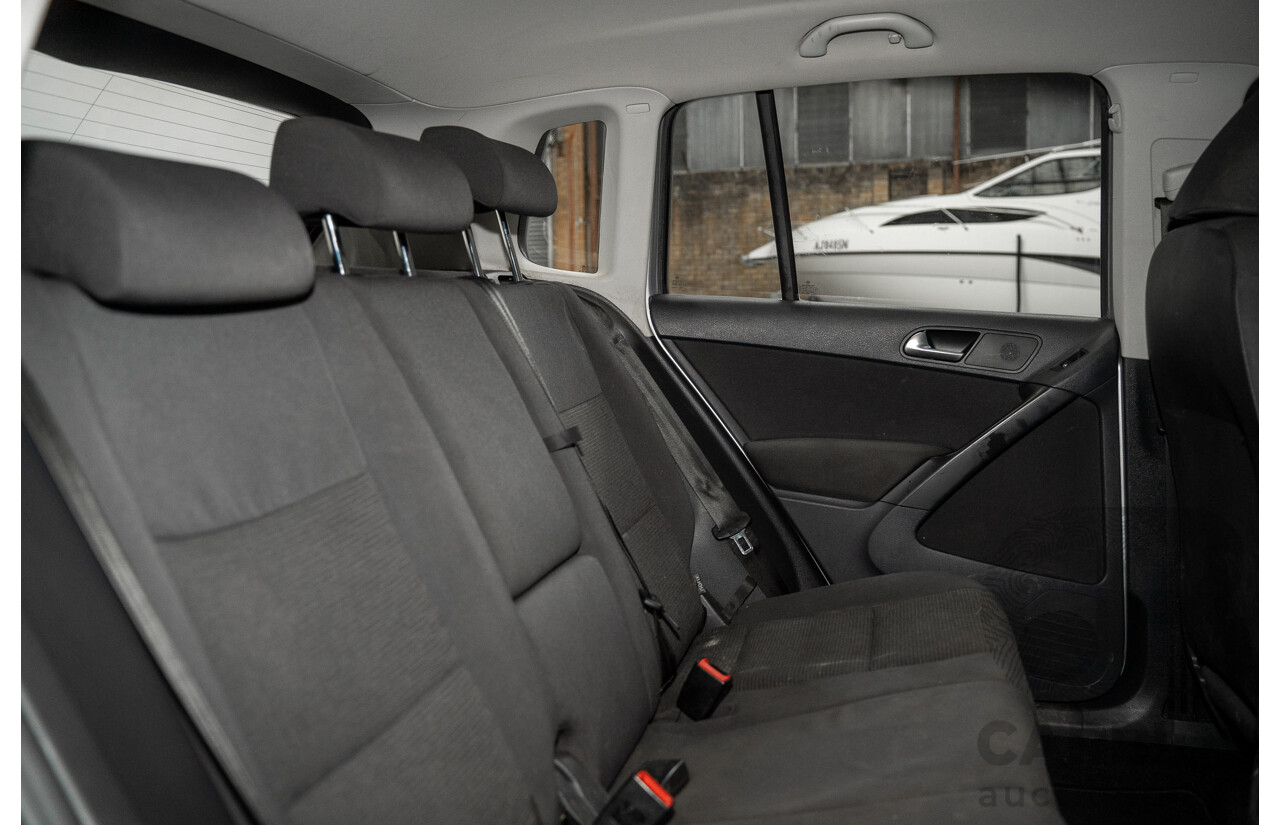 03/2012 Volkswagen Tiguan 132 TSI (4x4) 5NC MY12 4d Wagon Silver Turbo 2.0L