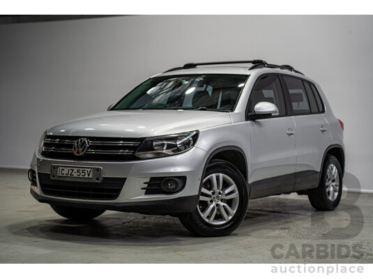 03/2012 Volkswagen Tiguan 132 TSI (4x4) 5NC MY12 4d Wagon Silver Turbo 2.0L