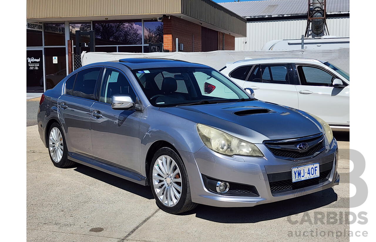 04/2010 Subaru Liberty 2.5i GT Premium MY10 4d Sedan Silver 2.5L