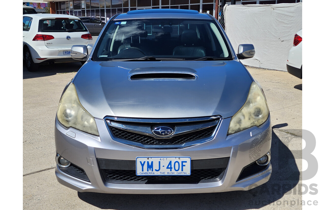 04/2010 Subaru Liberty 2.5i GT Premium MY10 4d Sedan Silver 2.5L