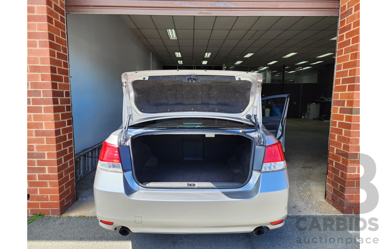 04/2010 Subaru Liberty 2.5i GT Premium MY10 4d Sedan Silver 2.5L