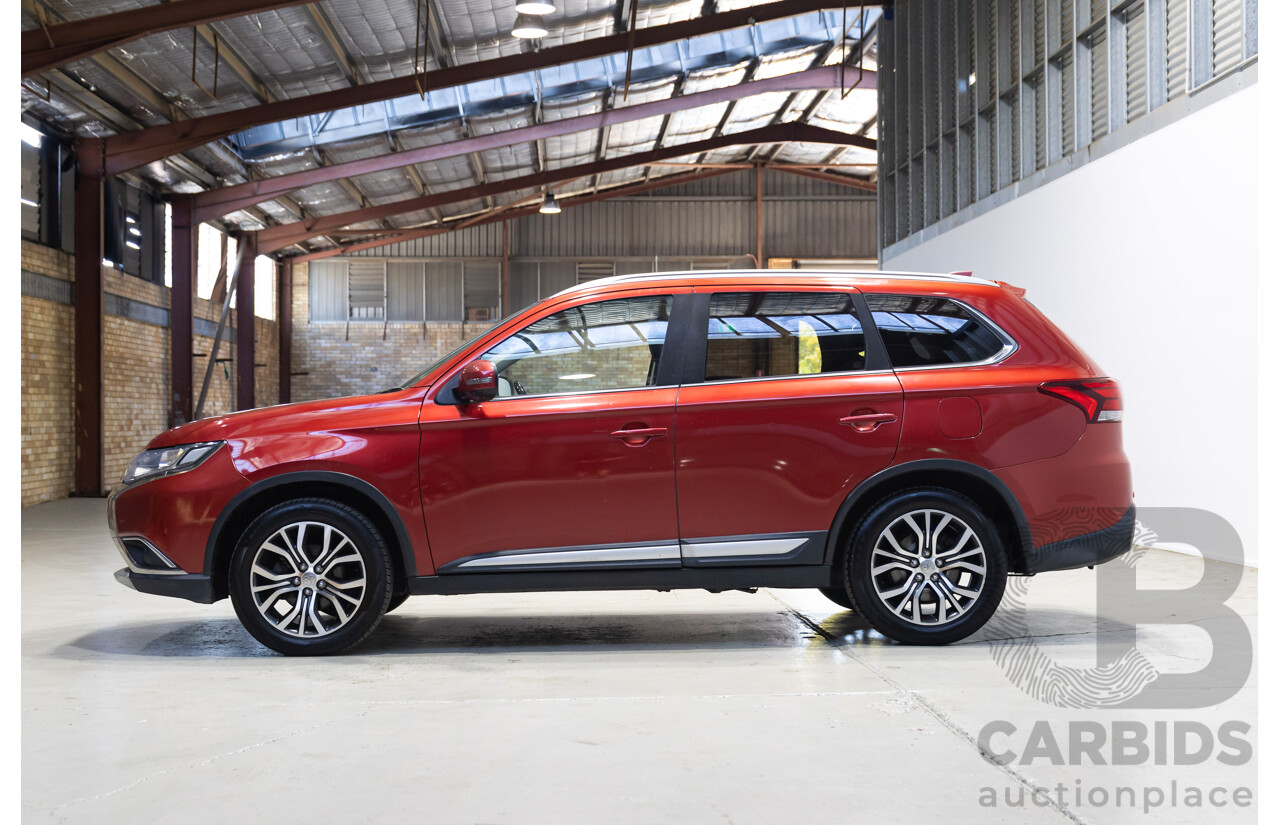 10/2016 Mitsubishi Outlander LS Safety Pack ZK MY17 4d Wagon Red 2.0L