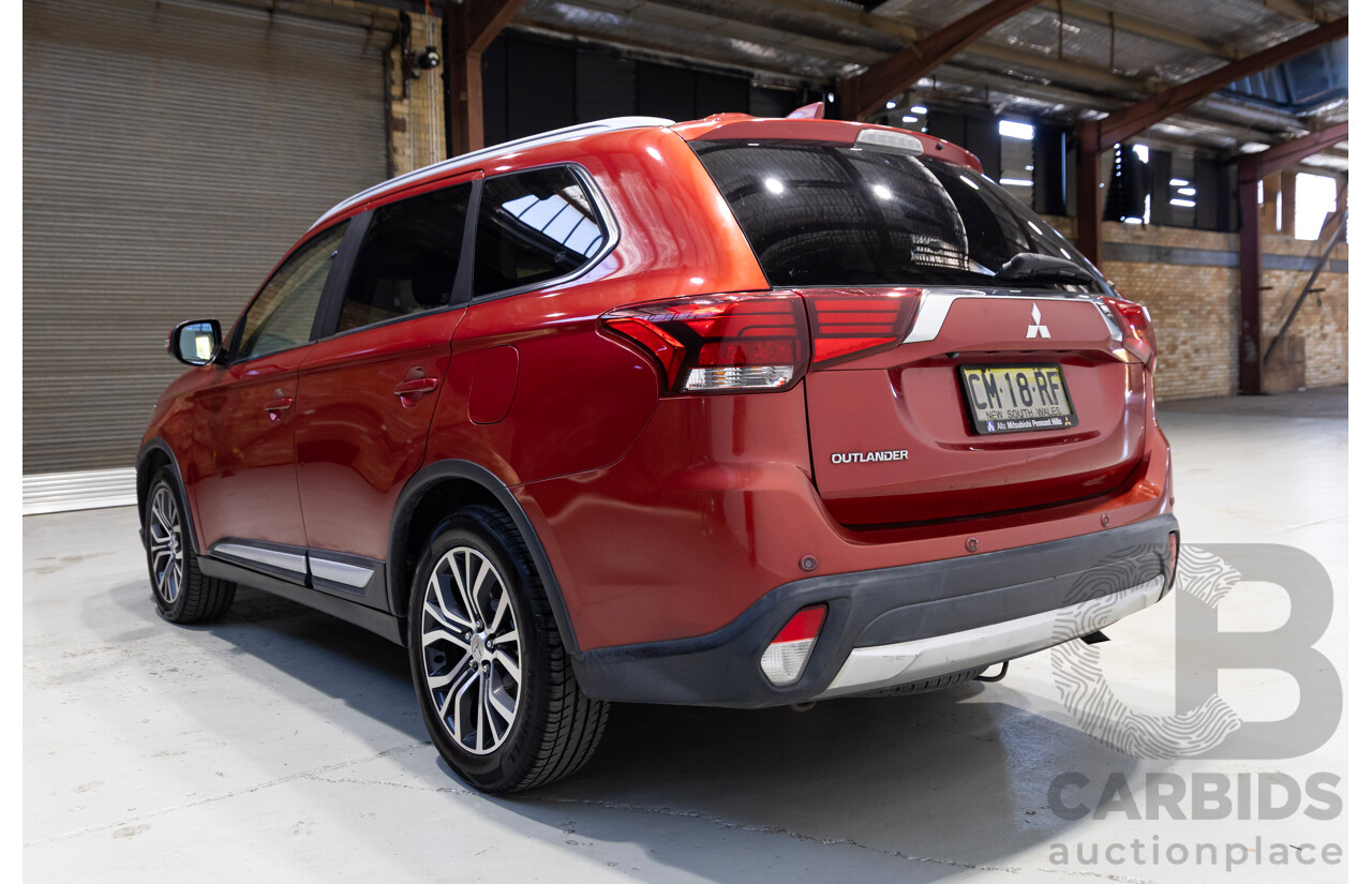 10/2016 Mitsubishi Outlander LS Safety Pack ZK MY17 4d Wagon Red 2.0L