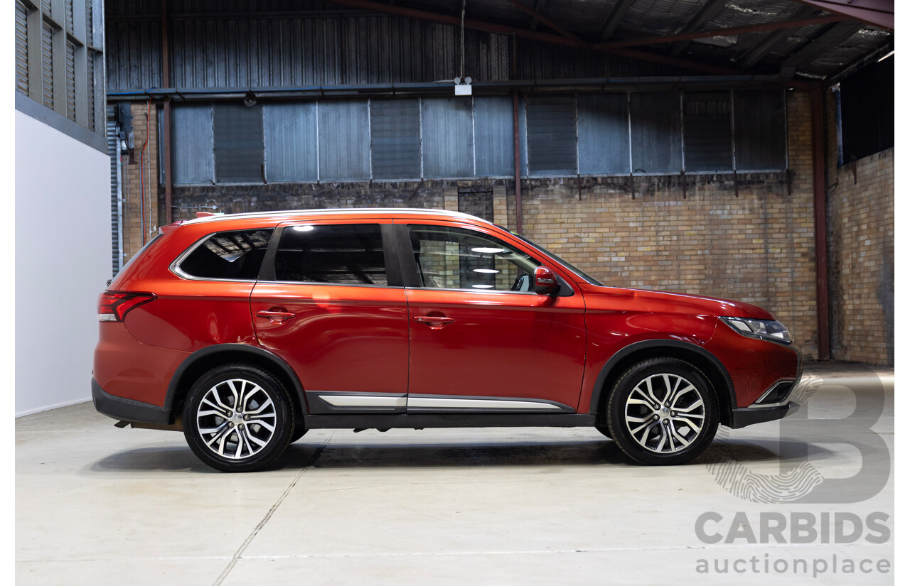 10/2016 Mitsubishi Outlander LS Safety Pack ZK MY17 4d Wagon Red 2.0L