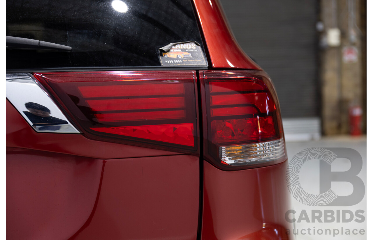 10/2016 Mitsubishi Outlander LS Safety Pack ZK MY17 4d Wagon Red 2.0L