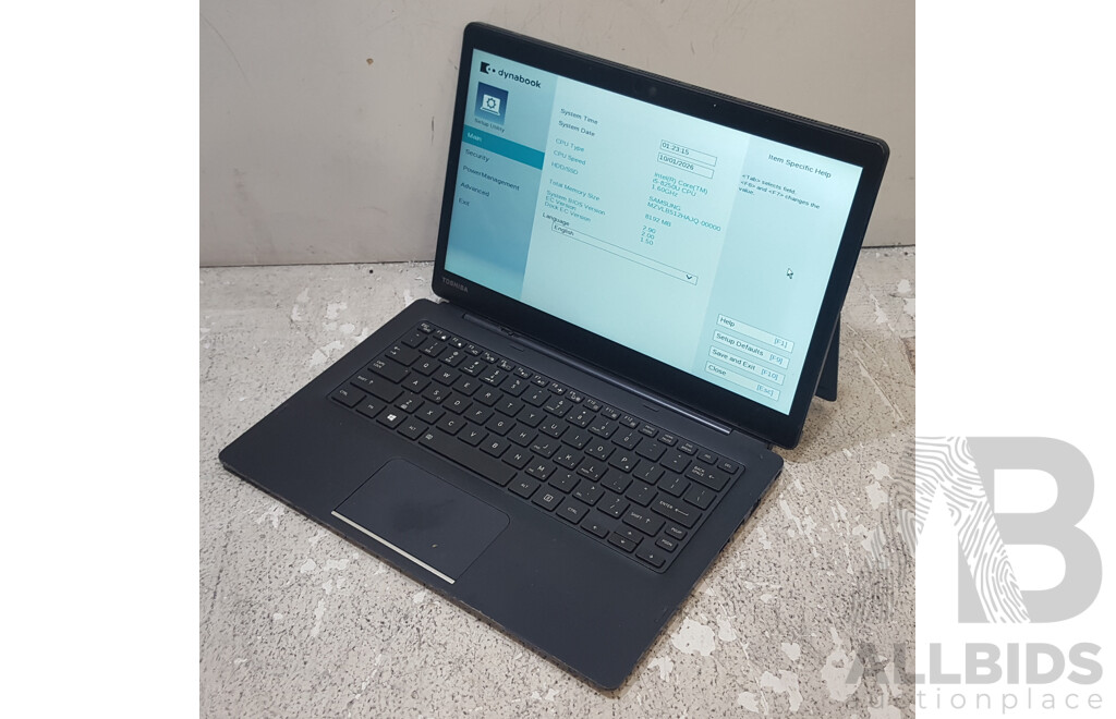 Toshiba Portege X30T-E Intel Core i5 (8250U) 1.60GHz-3.40GHz 4-Core CPU 13.3-Inch Touchscreen Detachable Laptop