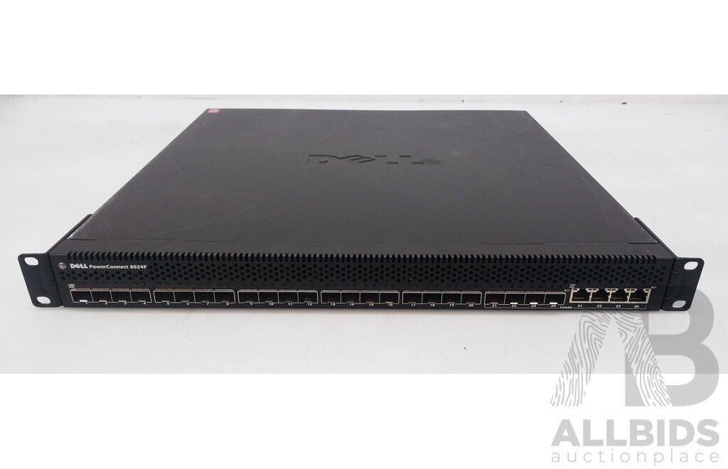Dell PowerConnect 8024F 24-Port 10G Fibre Switch