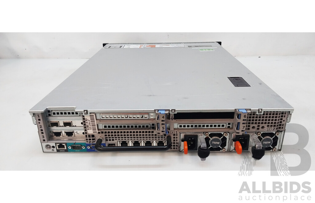 Dell PowerEdge R720 Dual Intel Xeon (E5-2630 0) 2.30GHz-2.80GHz 6-Core CPU 2RU Server W/ 160GB DDR3