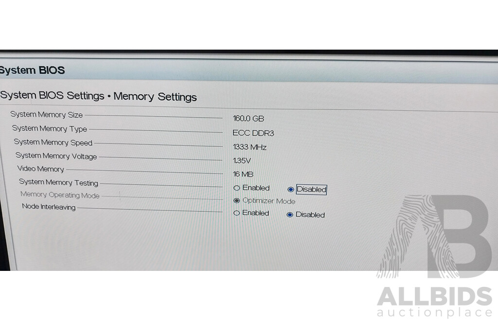 Dell PowerEdge R720 Dual Intel Xeon (E5-2630 0) 2.30GHz-2.80GHz 6-Core CPU 2RU Server W/ 160GB DDR3