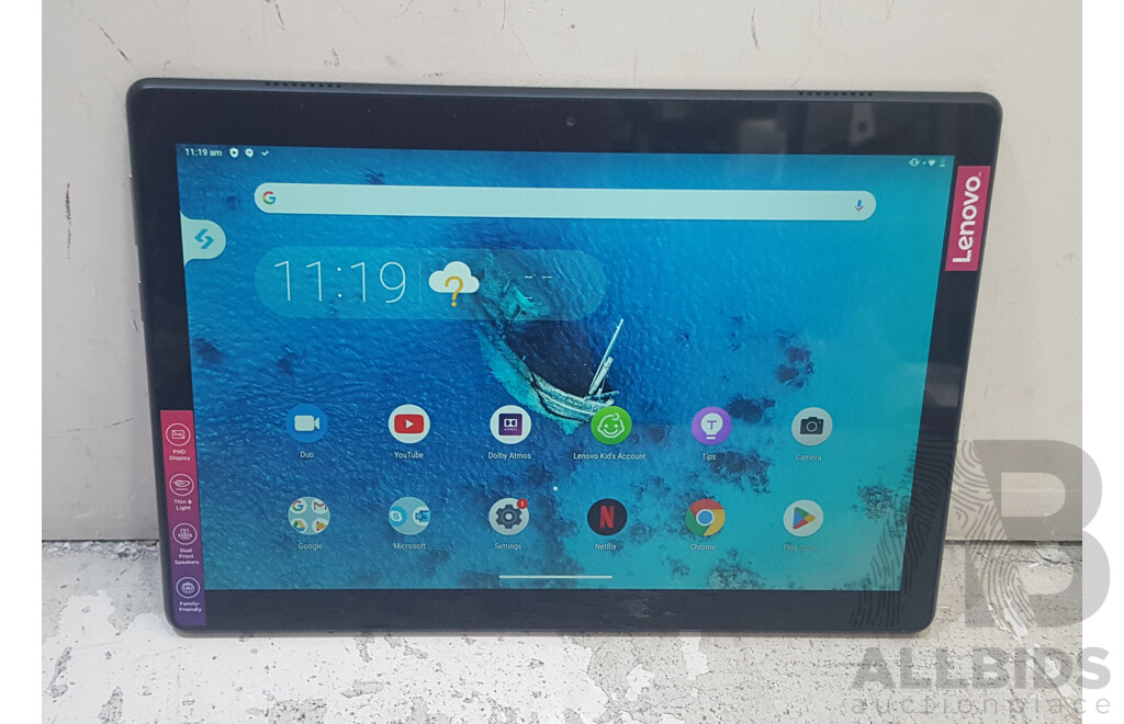 Lenovo (TB-X605F) Smart Tab M10 10.1-Inch 32GB Wi-Fi Tablet