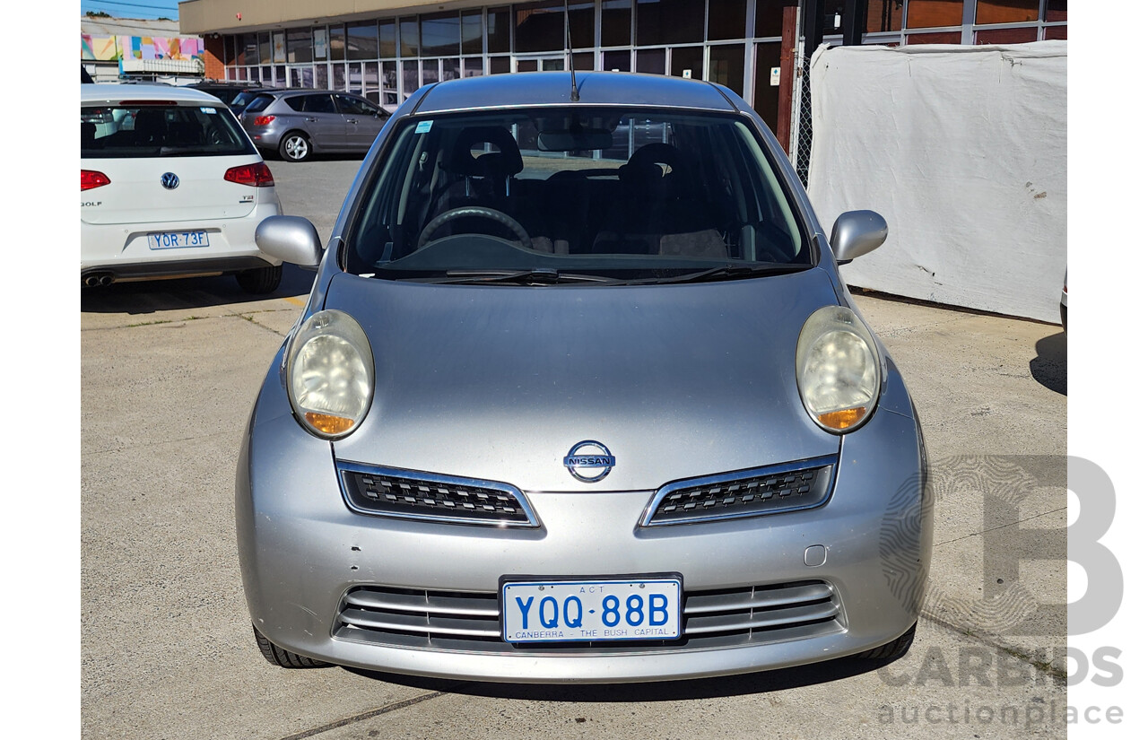 01/2008 Nissan Micra K12 5d Hatchback Silver 1.4L