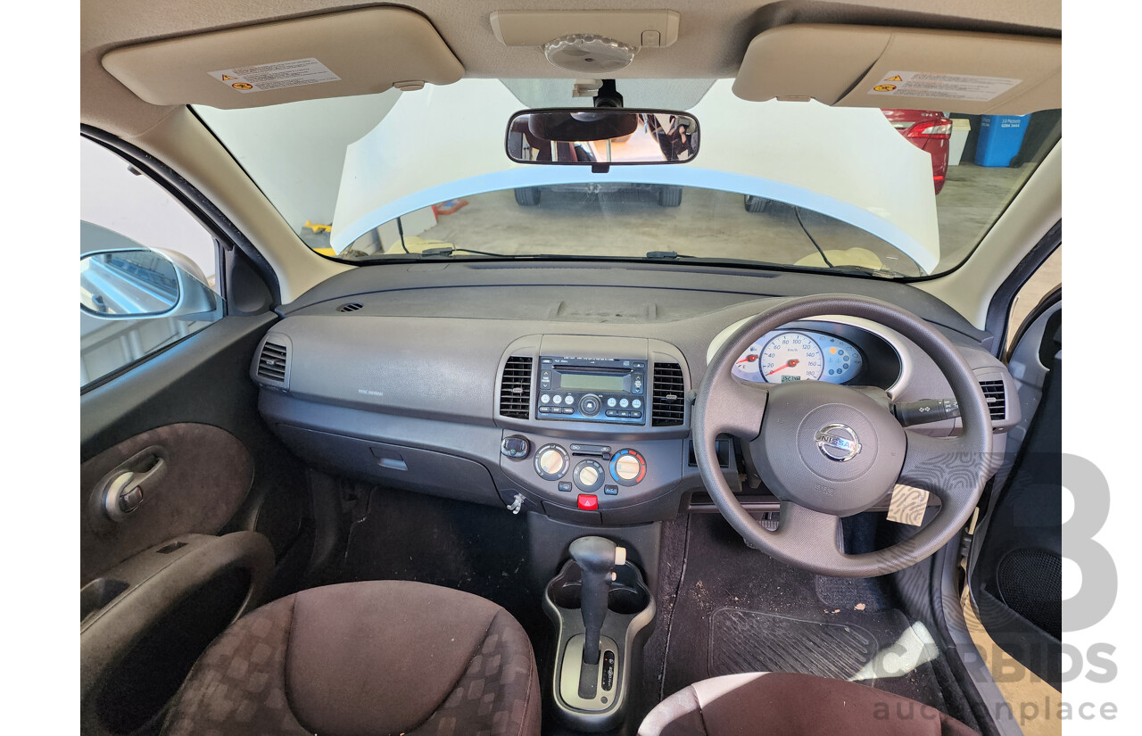 01/2008 Nissan Micra  K12 5d Hatchback Silver 1.4L
