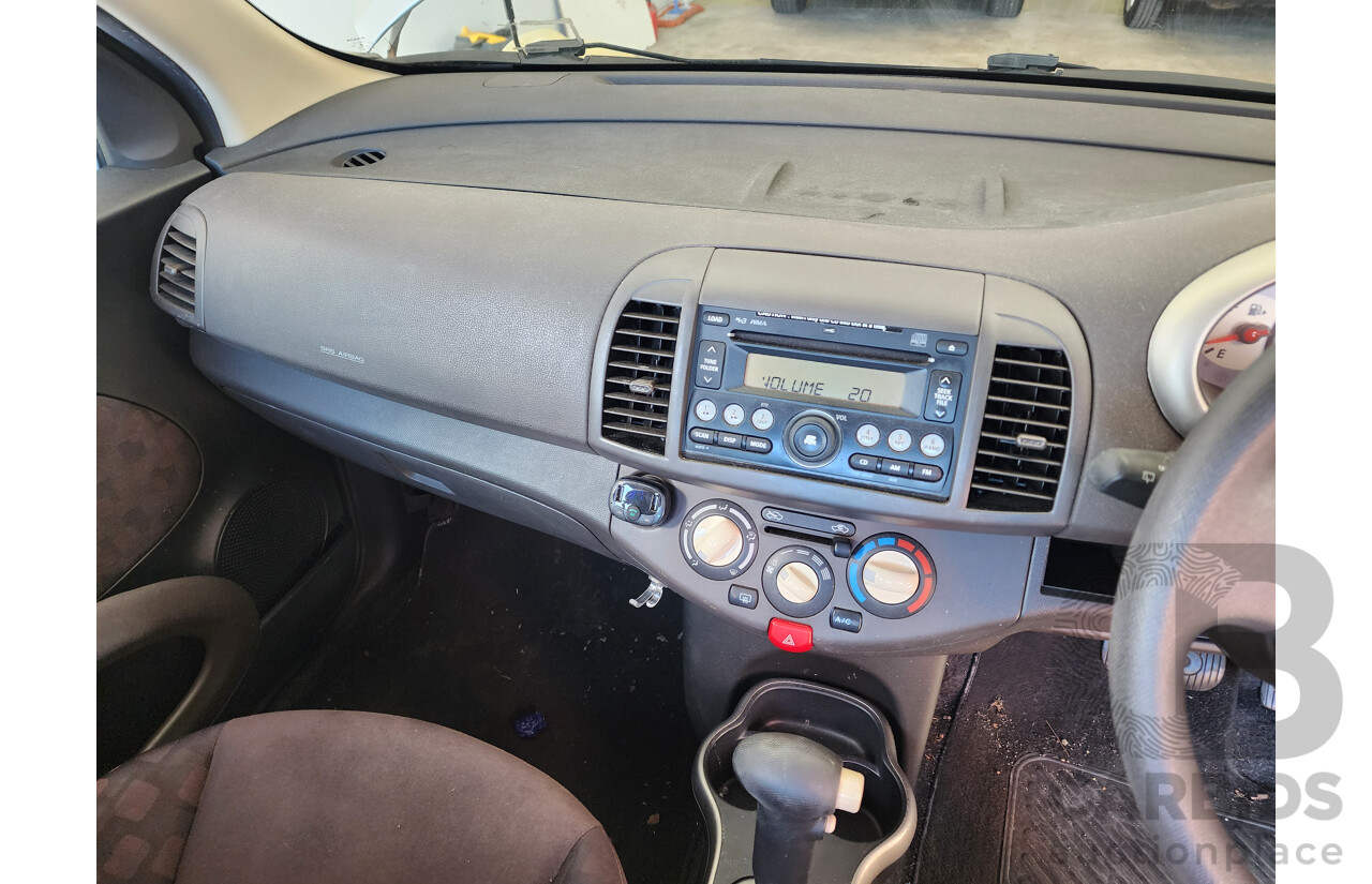 01/2008 Nissan Micra  K12 5d Hatchback Silver 1.4L