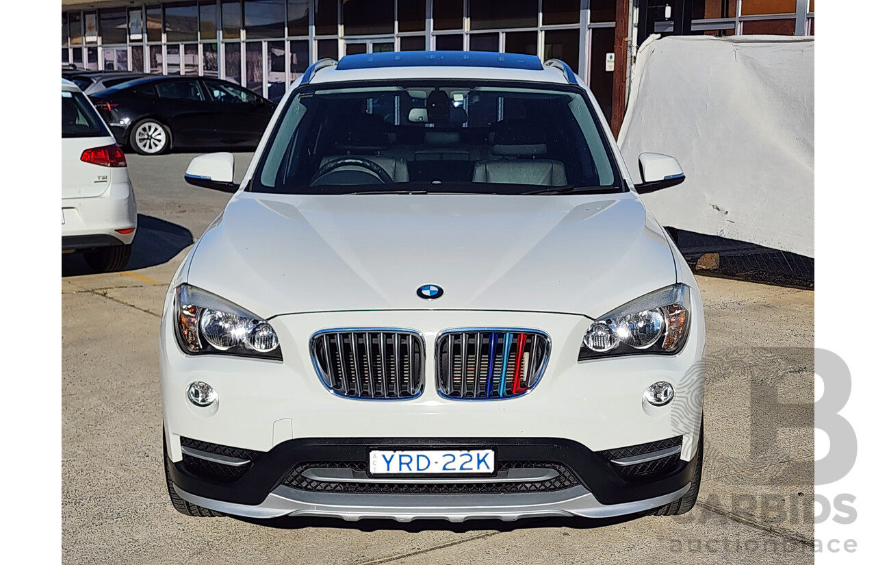 01/2015 Bmw X1 Sdrive 18d E84 MY15 4d Wagon White 2.0L